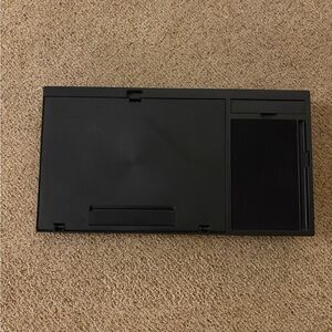 Black Folding Lap Desk with Tablet Holder